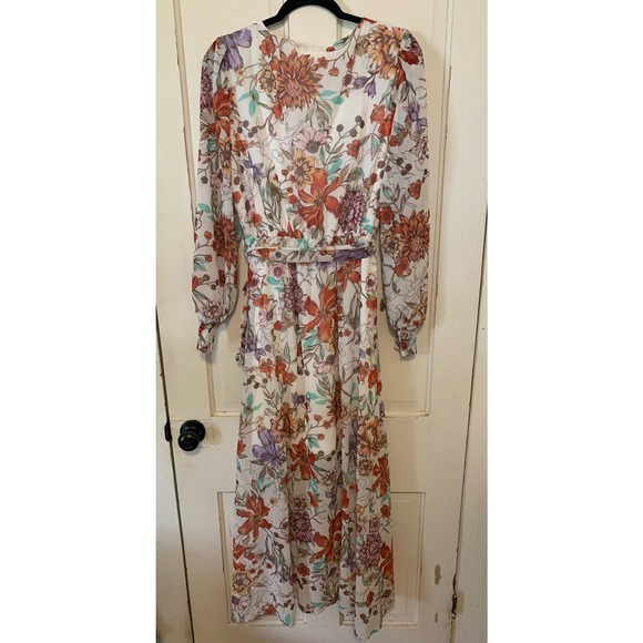 Carole Christian Floral Maxi Dress. Size large. Great condition. - Picture 4 of 4